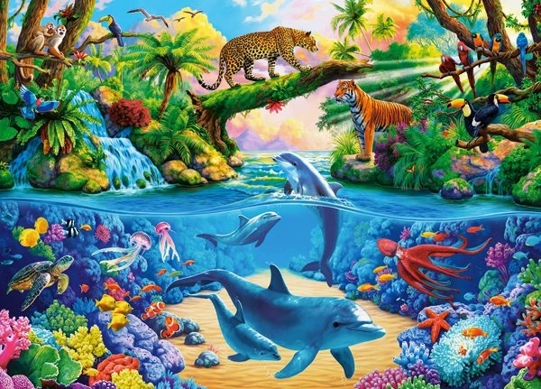 puzzle 260 pièces wild nature