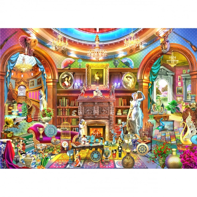 Puzzle Brain Tree Bibliothèque à domicile 1000 pièces