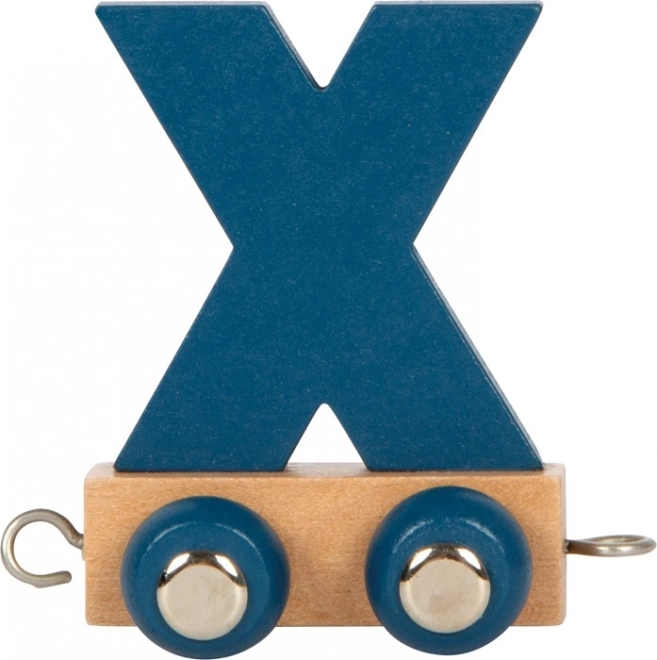 Petit train polaire lettre X