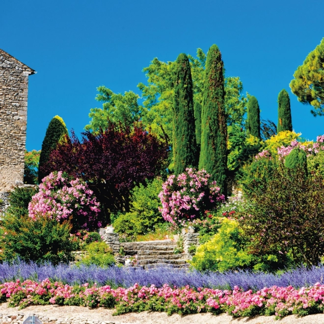 CALENDRIER DE NOTIQUES Jardins 2025, 30 x 30 cm