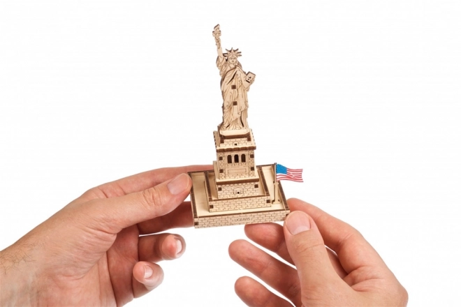 Modèle 3D en bois Statue de la Liberté