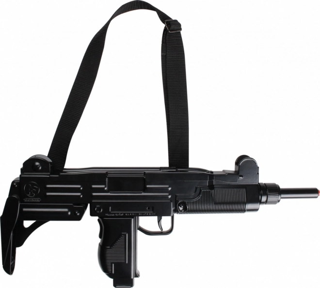 Fusil-mitrailleur en métal noir 12 coups