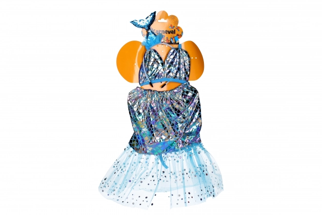 Ensemble de carnaval sirène - robe et diadème