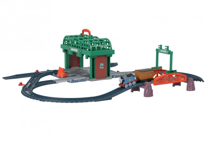Fisher-Price Train Thomas et ses amis Station Grodkov locomotive