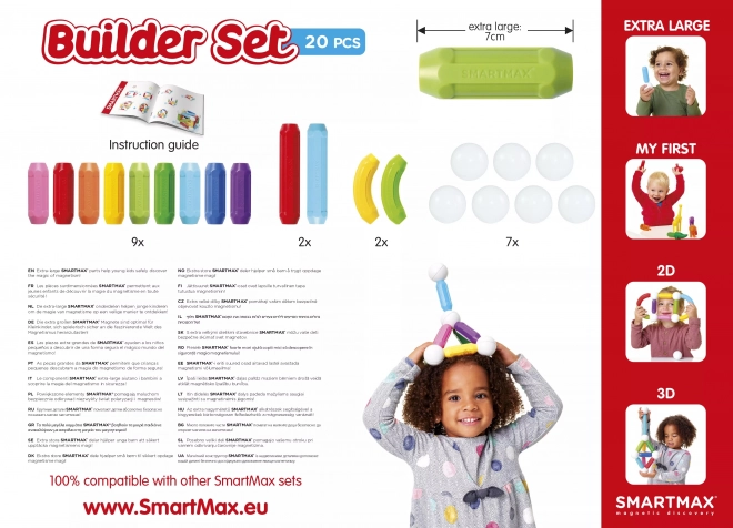 SmartMax - Ensemble de construction - 20 pièces