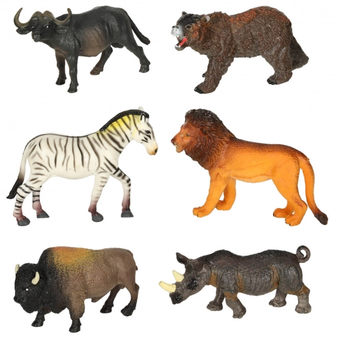 Figurines d'animaux de zoo - 31 pièces