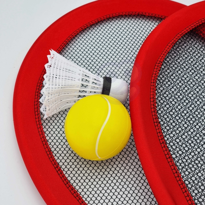 Grandes raquettes de tennis badminton pour enfants ensemble avec balle et panier
