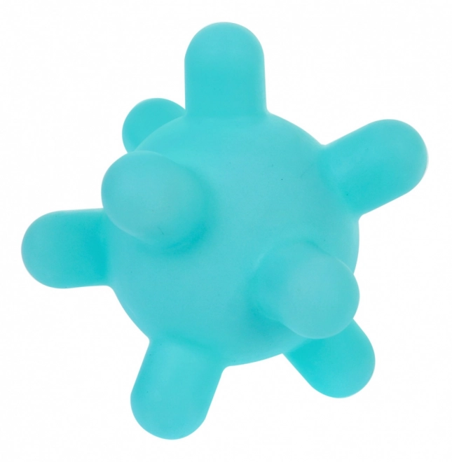 Ensemble de 10 balles en caoutchouc pour enfants à partir de 6 ans et adultes Jouet sensoriel antistress