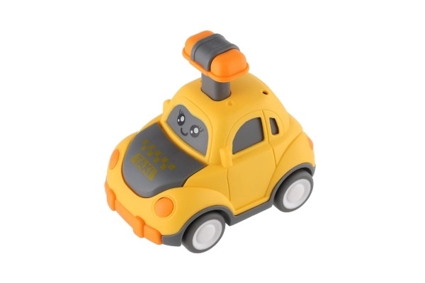 Voiture en plastique à inertie 9 cm - 4 types