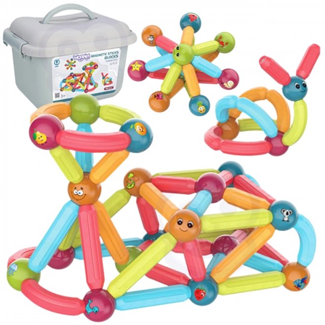 WOOPIE blocs de construction magnétiques 76 pcs