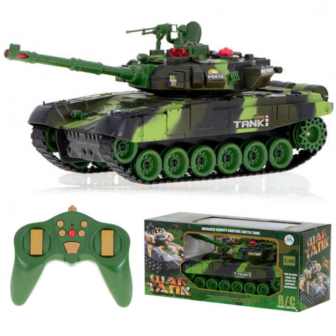 Char RC télécommandé 2,4 GHz camouflage forestier