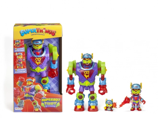 Figurine robot SuperThings Superbot Fury Storm