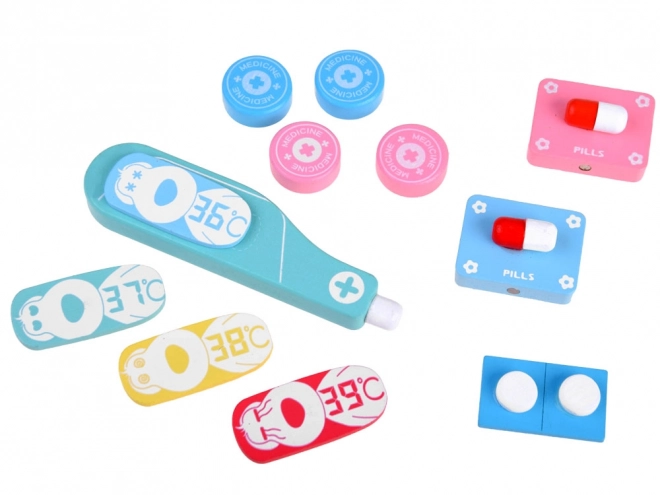 Ensemble médical en bois pour enfants