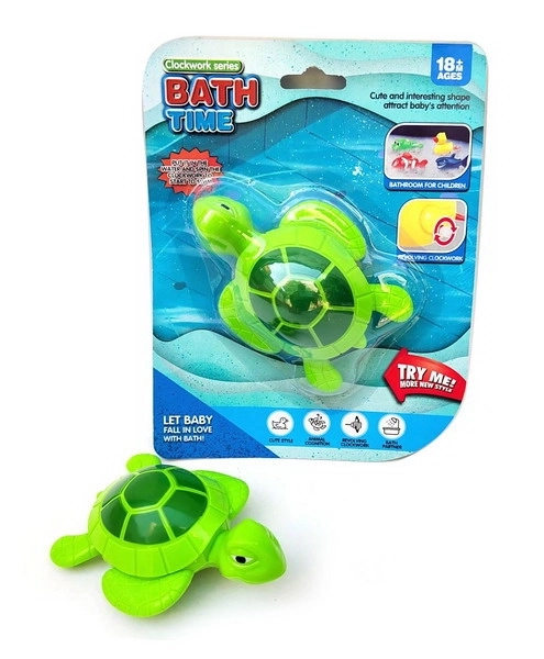 Tortue à remonter pour le bain