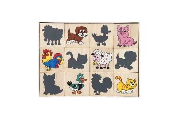 Pexeso Animaux et leurs ombres