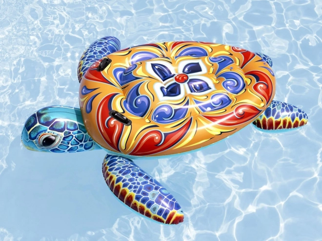 Matelas gonflable Bestway avec poignées Tortue Majolique