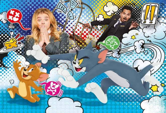 Maxi puzzle 24 pièces Tom et Jerry