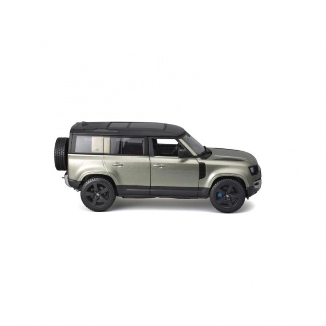 Voiturette en métal Land Rover Defender 110 verte
