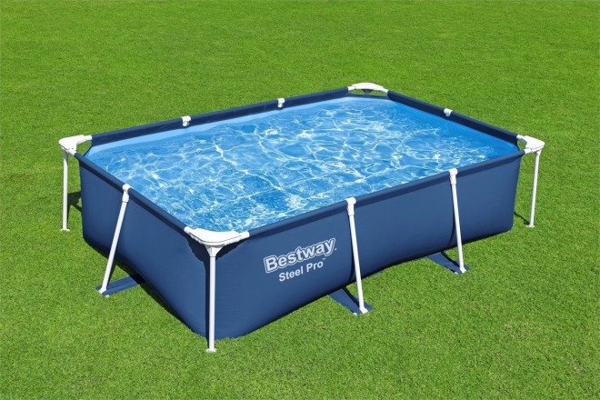 DeluxeJr Steel Pro Rack Piscine 259x170x61 BESTWAY pour le jardin
