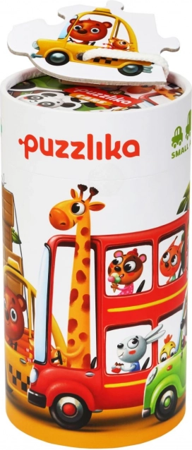 Puzzlika voitures – puzzle pour enfants 5 en 1, 20 pièces