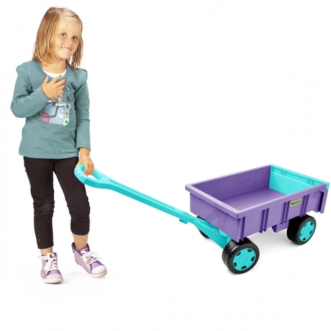 Remorque Gigant violet-turquoise