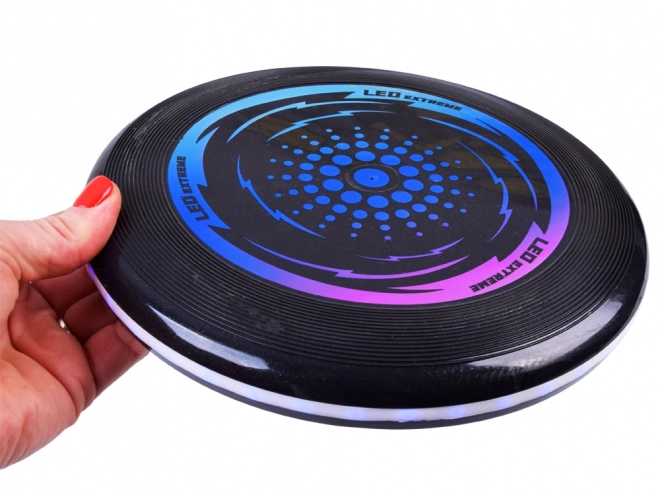 Disque volant avec éclairage LED