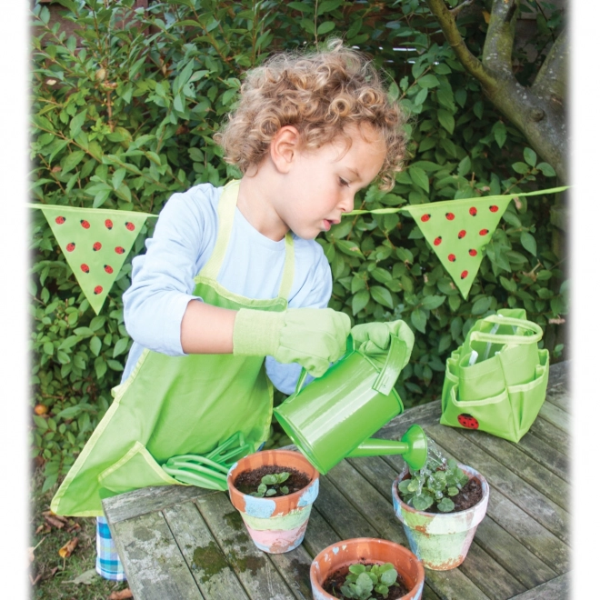 Bigjigs Toys Gants de jardin verts