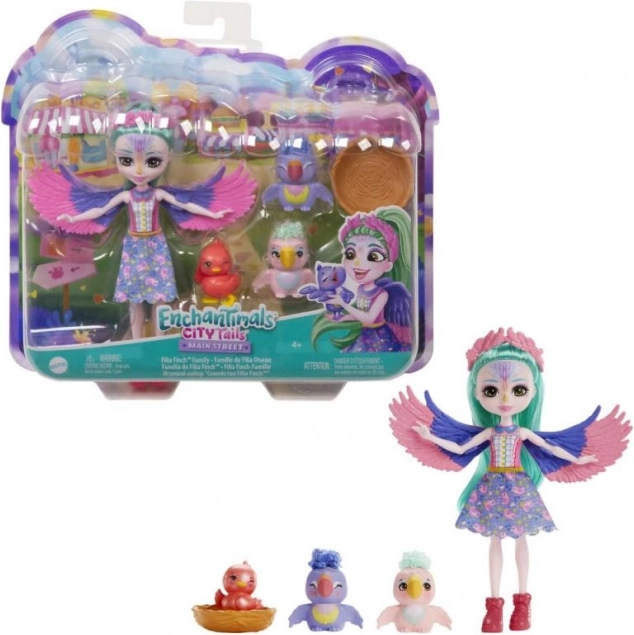 Enchantimals Marionnettes Set Familial Caneton