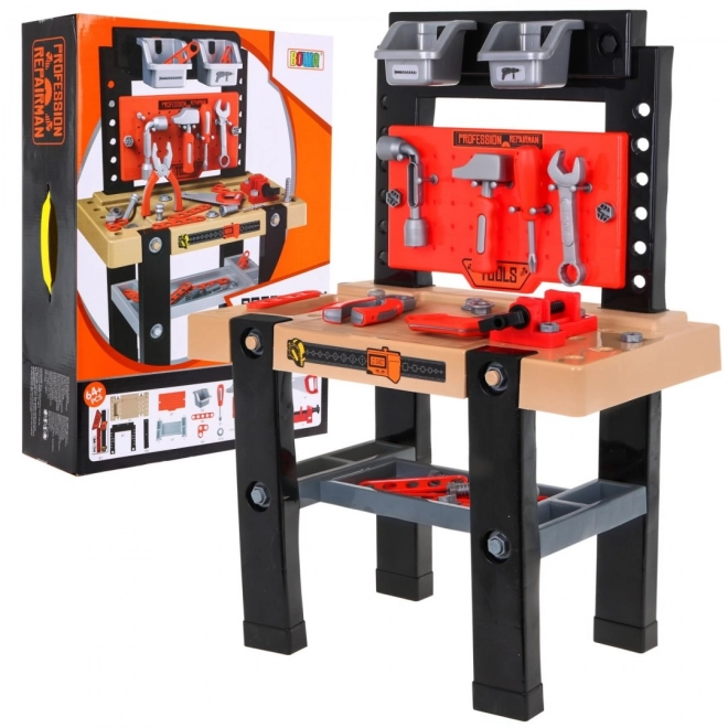 Bureau de travail pour enfants Little DIY - 64 pièces