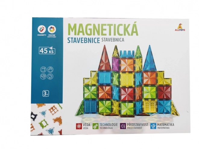 Jeu de construction magnétique pour enfants