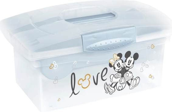 Organisateur de voyage avec compartiments Mickey – bleu fumé