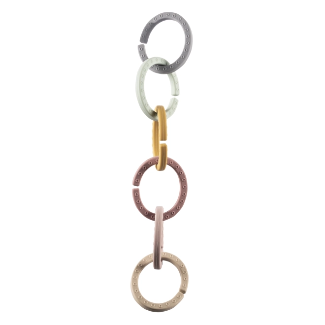 Anneaux multifonctionnels en silicone, Multicolore