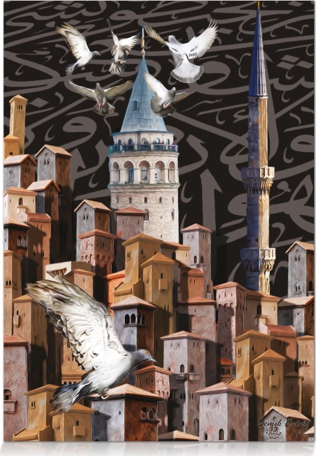 Puzzle Star Enchantement à la tour de Galata 500 pièces