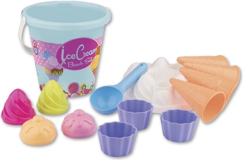 Set glace plein de fantaisie