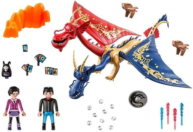 Dragon à deux têtes plein d’action