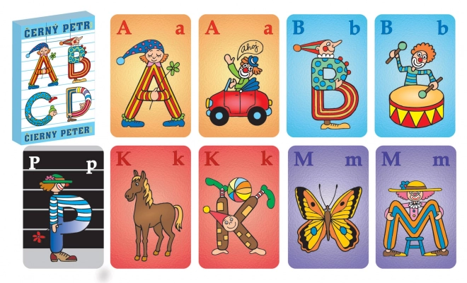 Cartes Pierre Noire Alphabet