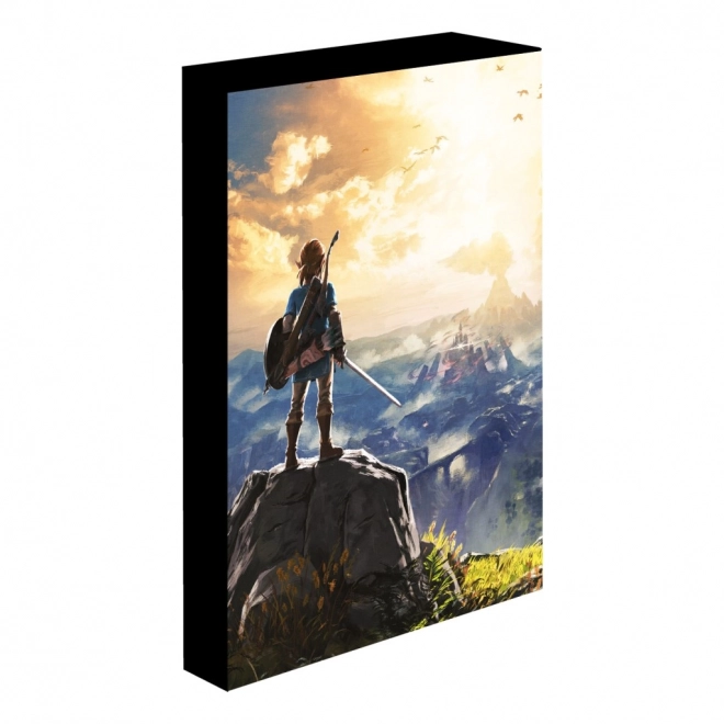 Tableau LED lumineux 30x40 cm Zelda