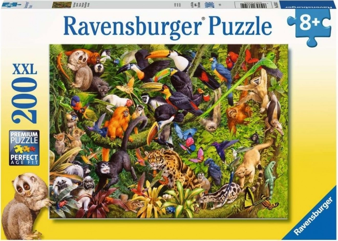 Puzzle Ravensburger Jungle tropical XXL 200 pièces