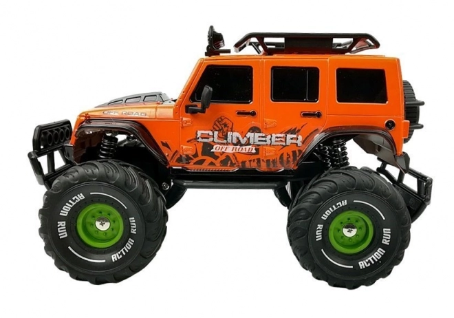 Jeep R/C téléguidé orange 2.4G