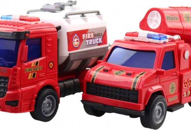 Camions de pompiers pour enfants 15,5 cm 8 pcs