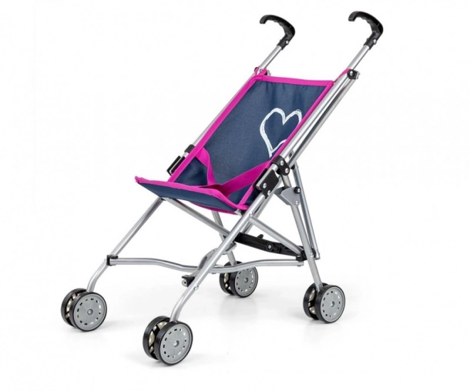 Poussette pour poupées Julia Prestige Marine