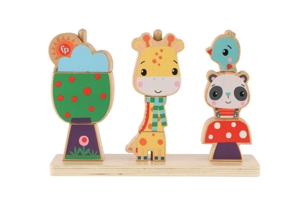 Puzzle en bois - animaux
