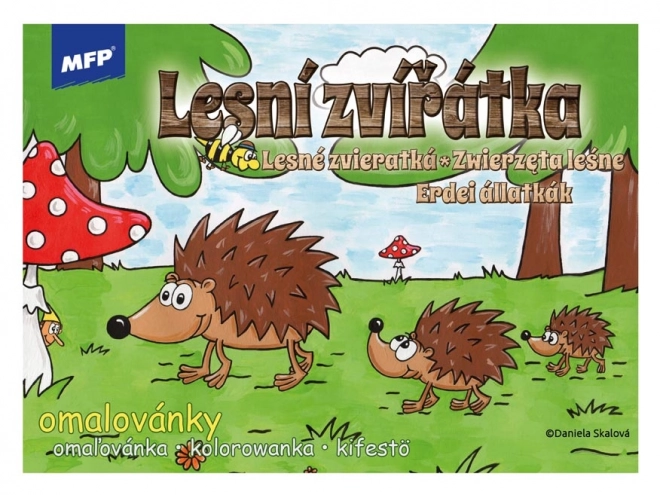 Livre de Coloriage MFP Animaux de la Forêt