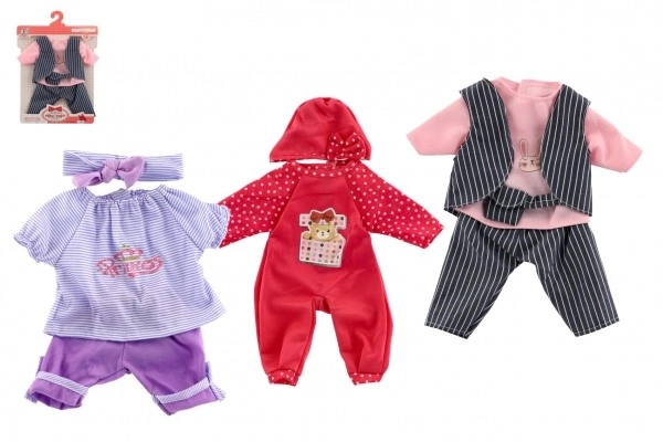 Vêtements/Robe pour poupées/bébés taille environ 40cm mixte types 1 pièce en sachet 25x32cm