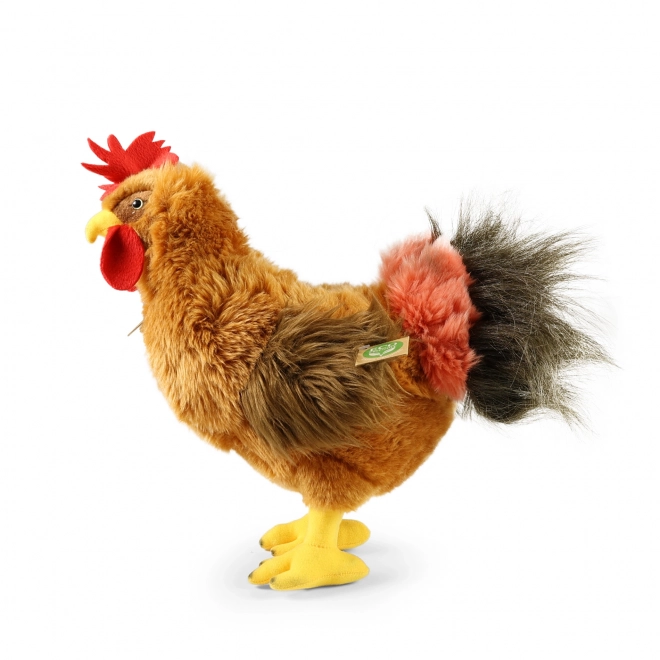 Coq en peluche Rappa debout 33 cm ÉCOLOGIQUE