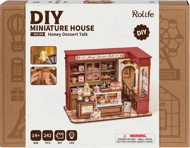 Rolife DIY 3D puzzle en bois Pâtisserie