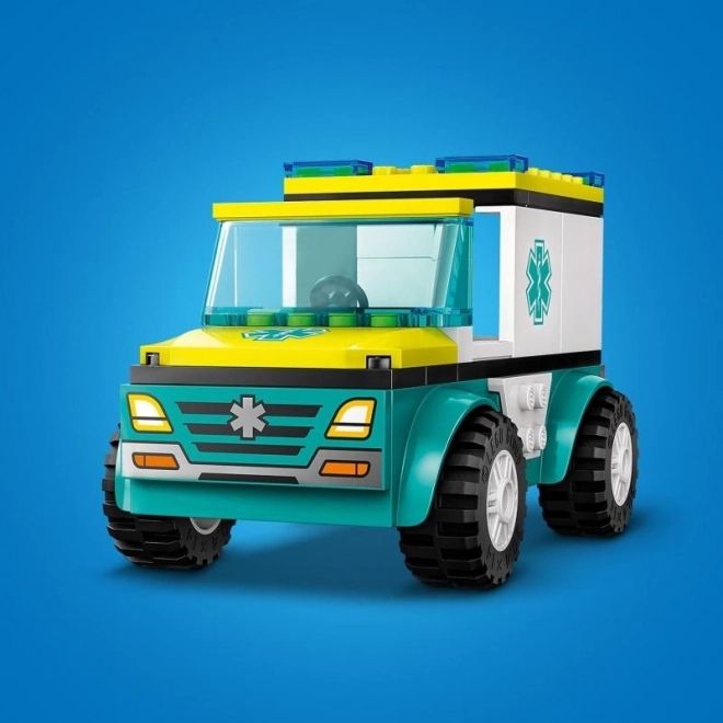 LEGO® City 60403 Ambulance et snowboarder