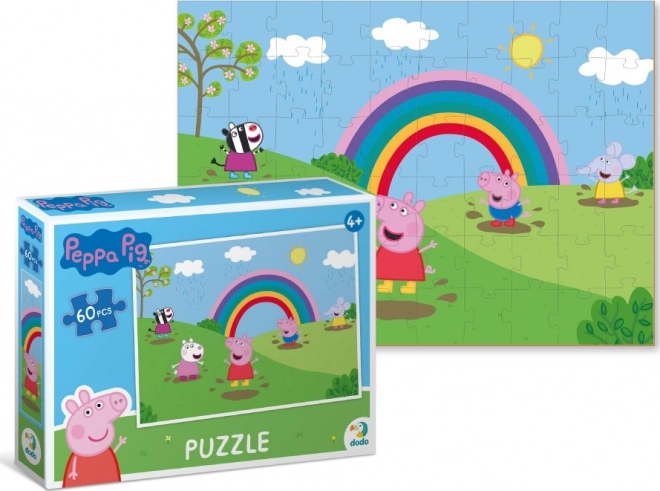 Puzzle Peppa Pig Joies Arc-en-ciel