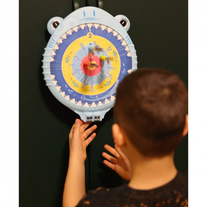 Ensemble de jeu de fléchettes magnétiques Requin Joyeux