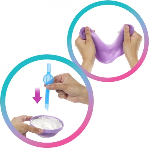 Déballage sensoriel avec slime